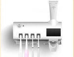 Portacepillos de Dientes Ultravioleta con Dispensador