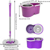 Trapeador Giratorio Microfibra con Cubeta Exprimidor