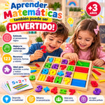 Juego Educativo Montessori de Matemáticas | ¡Aprende a Contar, Sumar y Restar Jugando!