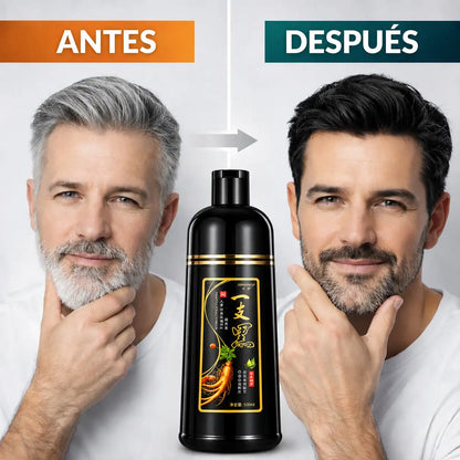 Dile Adiós a las Canas en 8 Minutos – Fórmula Natural + Envío Gratis