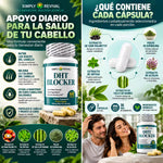 DHT Blocker. Cuidado Capilar para Hombres y Mujeres x60 Cápsulas