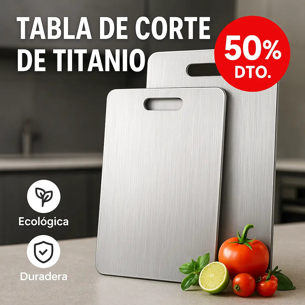 DuriNox™ – La tabla de acero inoxidable que nunca se raya ni acumula bacterias