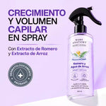 Spray Capilar de Romero y Arroz | Ayuda a Reducir la Caída y Fortalecer el Cabello