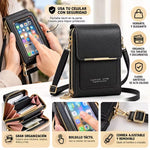 Bolso Bandolera de Piel para Móvil