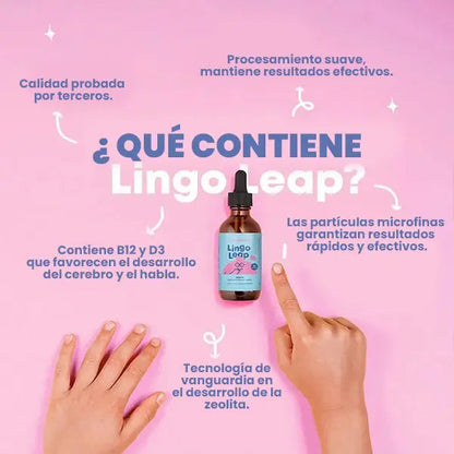 Lingo Leap™ Estimula el Habla en Semanas fácil y Rápido