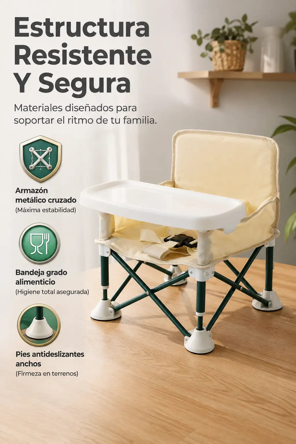 Silla de Comedor Para Bebe 4